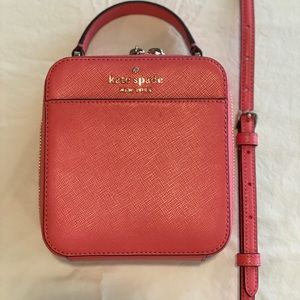 Kate Spade bright pink cross body bag